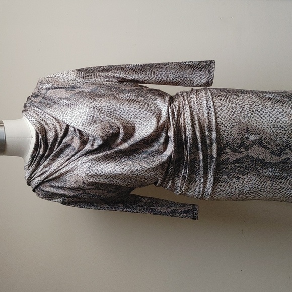 VavaVoom Python Print Maxi Dress - Picture 8 of 13